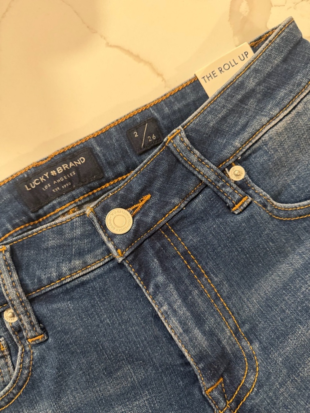 Lucky Brand Women's Blue Denim Jean Shorts